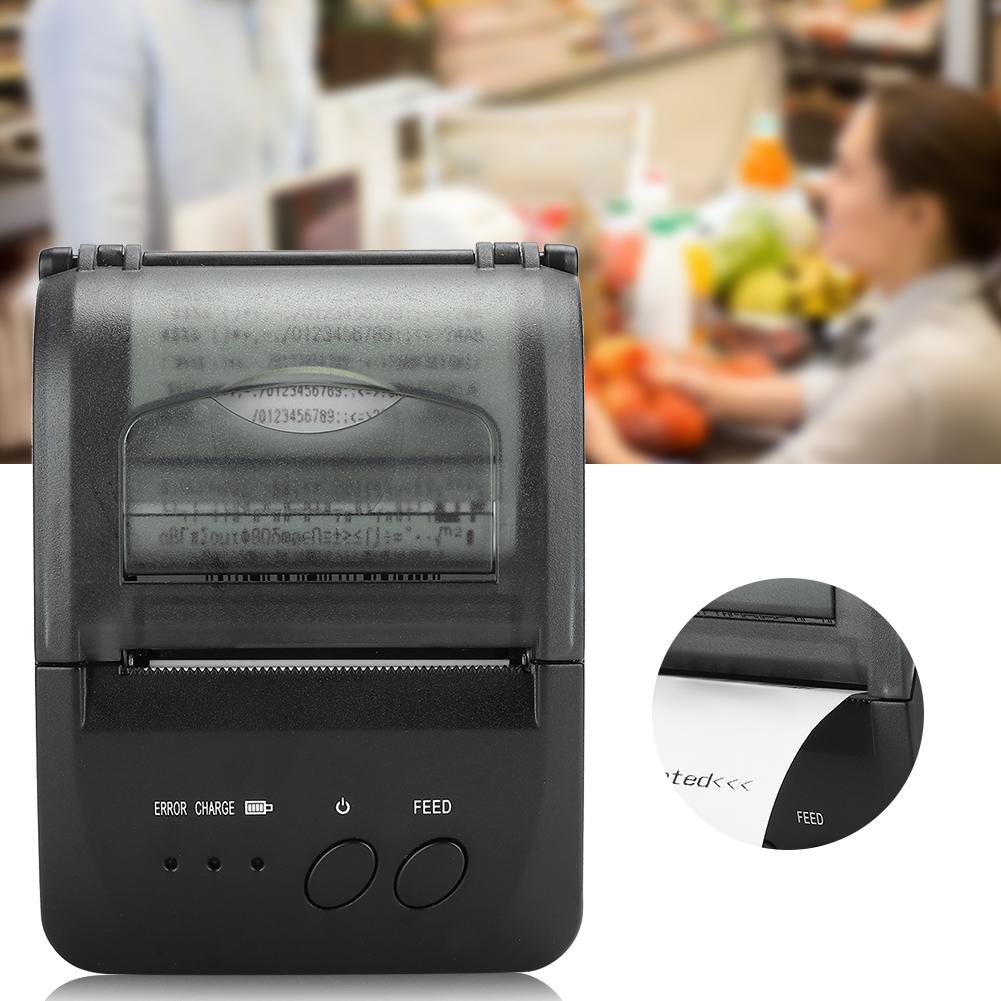 Thermal Printer Wireless Light Weight for Bluetooth  Linux  Android  IOS