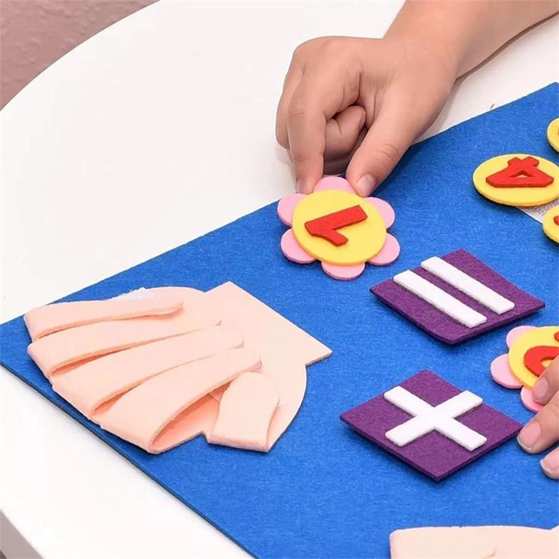 Matematika Lepenka Matematické hračky Montessori hračka Dětská Vzdělávací Pedagogická Učení Didaktická Číselná Vzdělávání Koníčky
