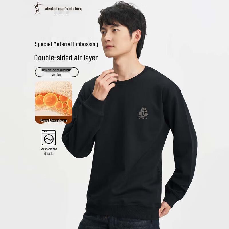 

TRIES Мужской осенне-зимний пуловер с круглым вырезом M 48