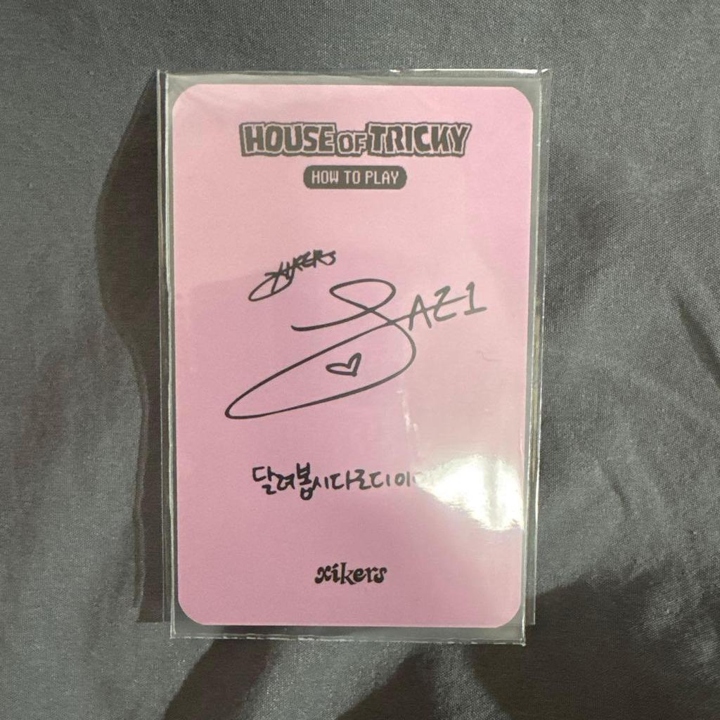 [USED] Korea Limited Edition Xikers Showcase Minjae Trading Card