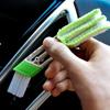 Dual-Purpose Car Air Vent Cleaning Brush with Gap Cleaner