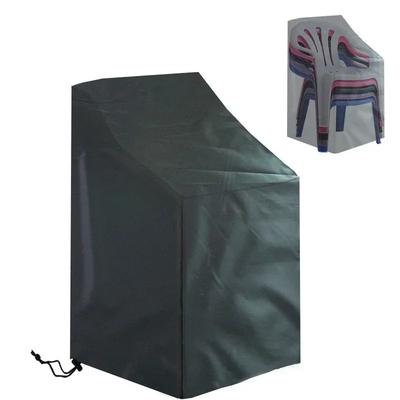 Stapelstuhl Staubschutzhülle Outdoor Garten Terrassenmöbel Schutzhülle Wasserdicht Staubdicht Stuhlbezug Regenschutz Stuhl Sofa