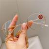 Vintage Round TR90 Anti-Blue Light Reading Glasses for Seniors