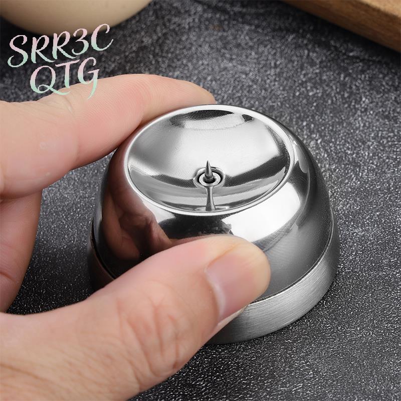 8Styles Hot Sale Egg Piercer For Eggs Stainless Steel Needle Egg Punch Stainless Steel Needle Eggs Hole Puncher For Easy Peeling 2