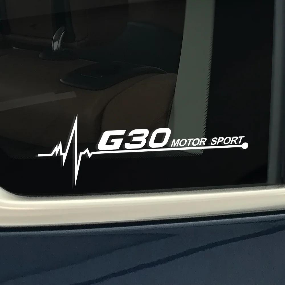 2PCS Car Side Window Sticker Vinyl Decal Accessories For BMW G30 G20 G11 G01 G12 G02 G05 G06 G07 G08 G14 G15 G16 G21 G31 G32 G38