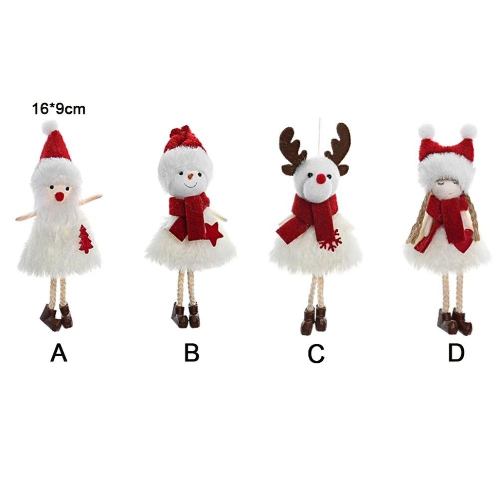 Snowman Plush Doll Christmas Pendant Hanging Hanging Doll Christmas Ornament Doll Navidad