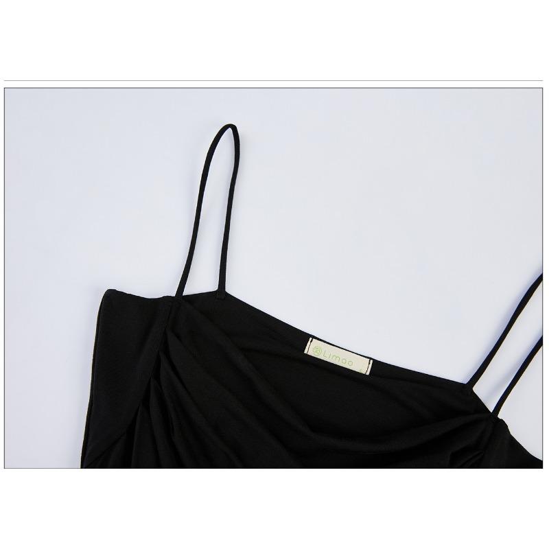 Women's Sexy Spice Suspender Dress Summer Sheath Bag Hip Short Dress