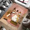 Big Bad Fox Charm Carpet Rug for Living Room Bedroom Home Sofa Decoration,Kids play Nonslip Floor Mat