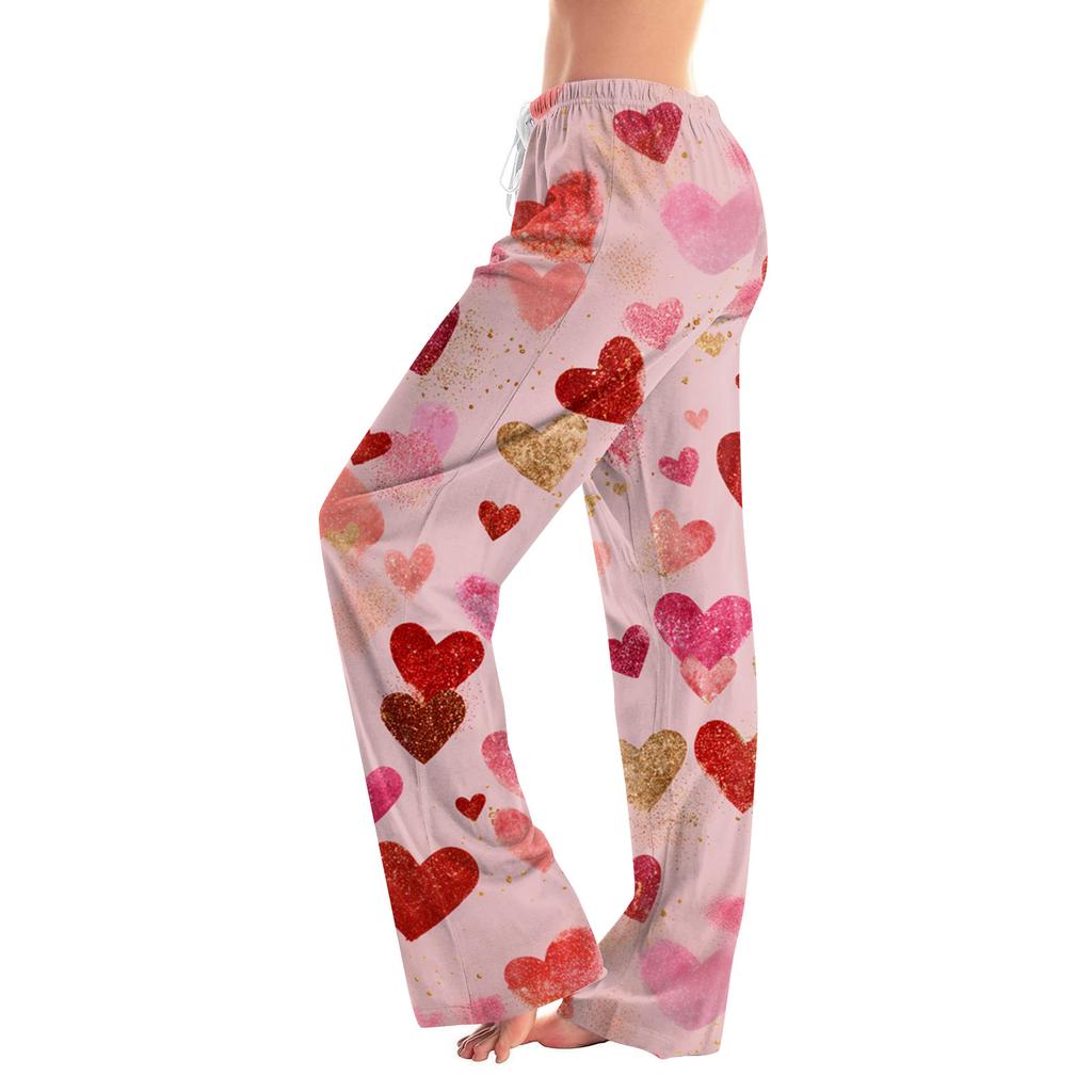 Women's Fashion Loose Casual Printed Casual Pants