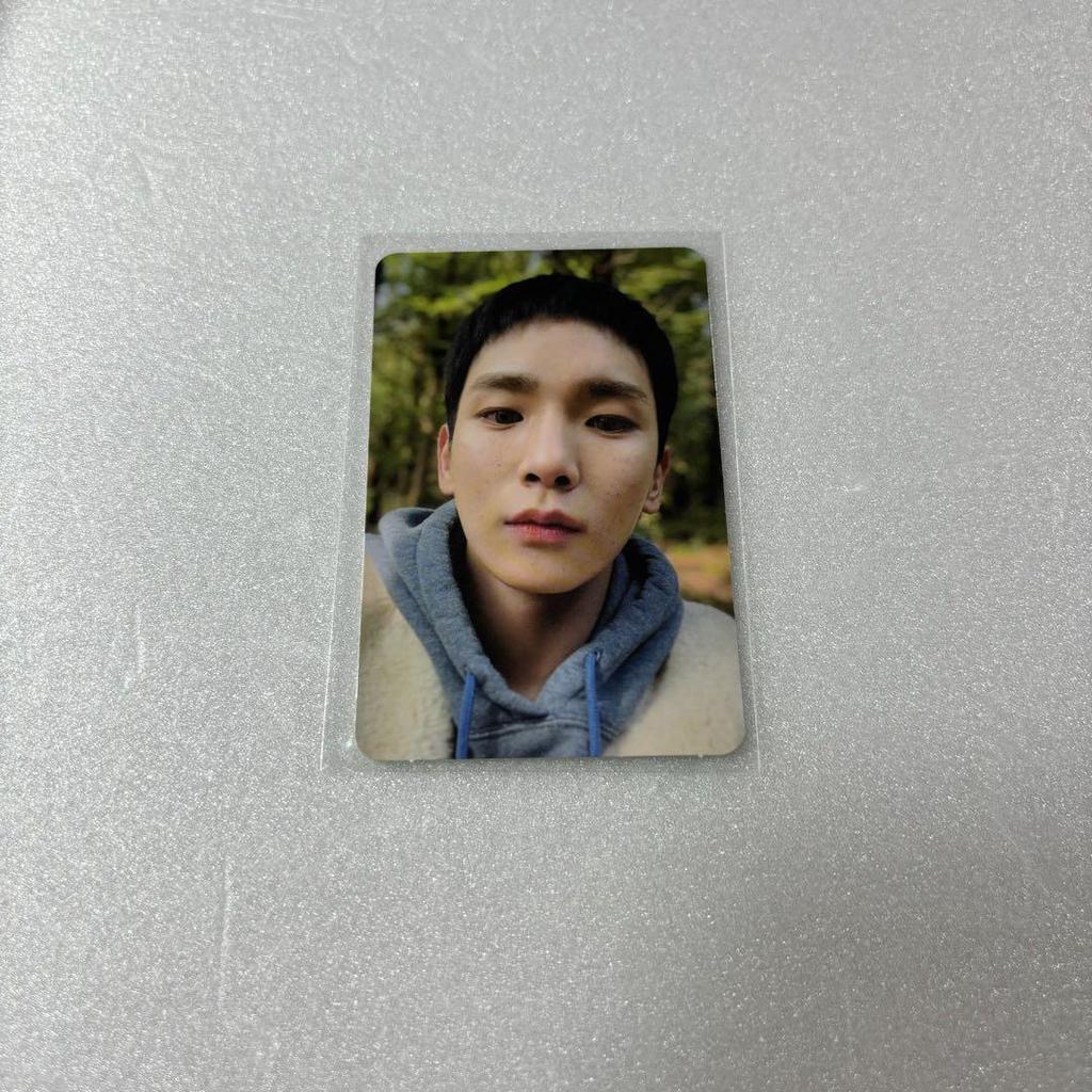 [USED] SHINee Key KEY FACE CD Trading Card Solo WHITE
