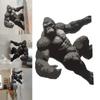 Magnetic King Kong Fridge Magnet Chimpanzee Monkey Acrylic Magnetic Decor Storage Hook Key Hook Collection Gift Home Decoration