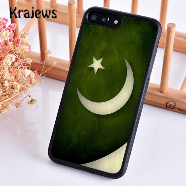 Krajews Pakistan Nationalflagge Telefonhülle Abdeckung für iPhone 14 5 6s 7 8 plus X XR XS 11 12 13 pro max Samsung Galaxy S21 S22ultra