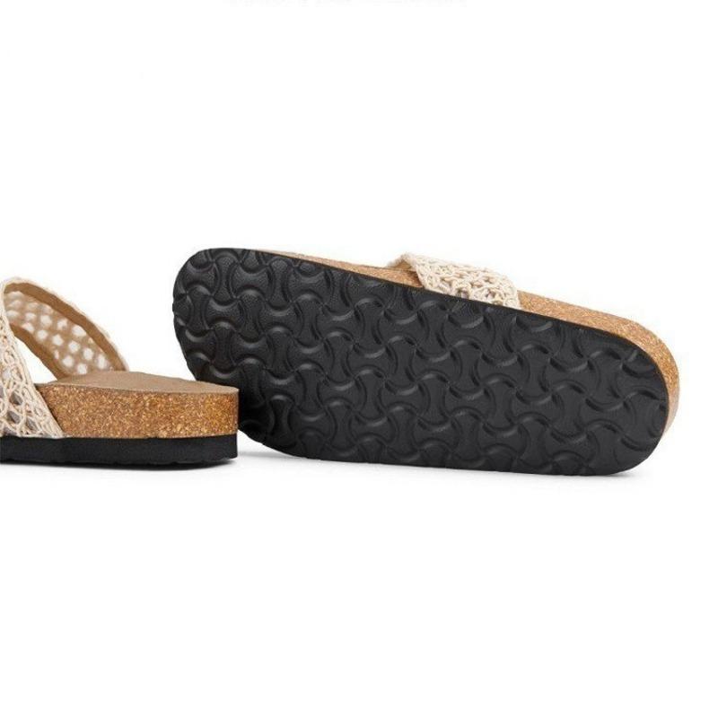 Thick-soled Flip-flops Women's Summer Casual Shoes with Flip-flops and Birken Beach Vacation Flip-flops