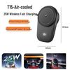 In Stock Automotive 25W Qi2 Semiconductor Cooled Wireless Fast Charger & Mount