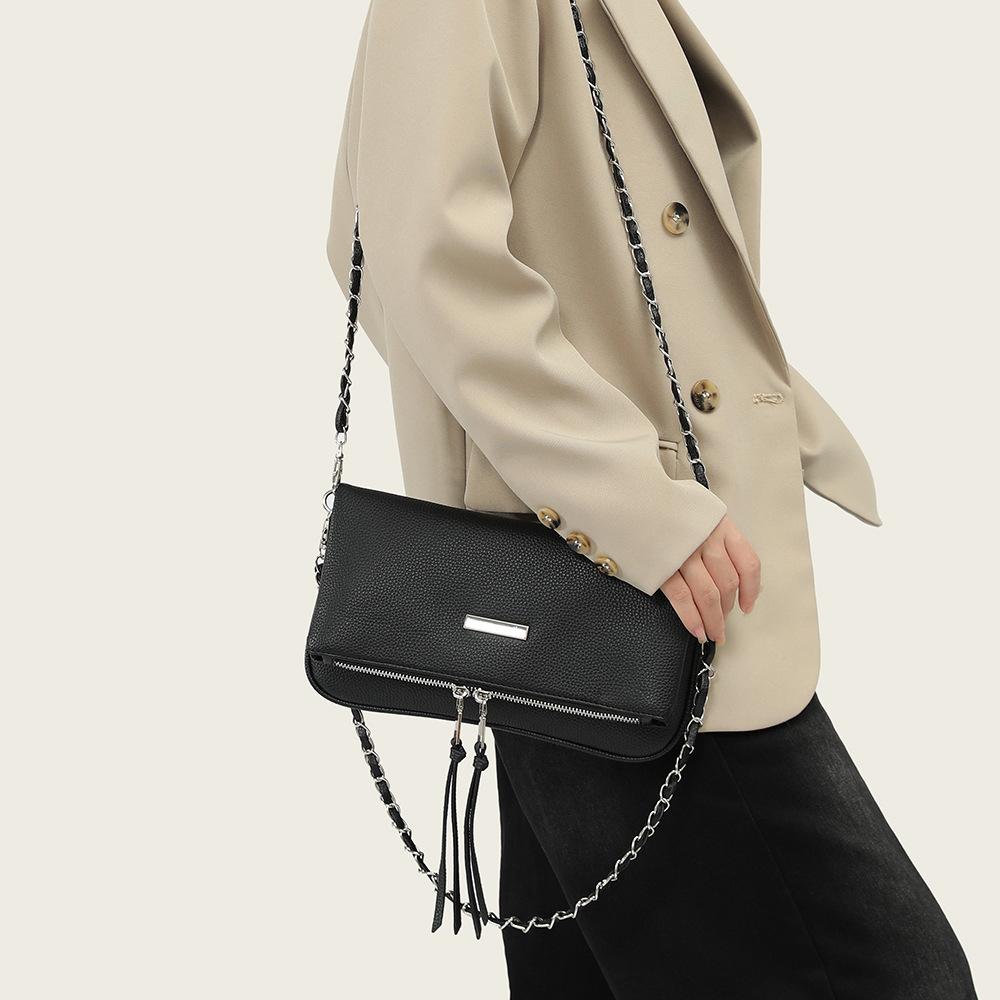 Modische Damen-Einzelschultertasche, Retro-Umhängetasche, Luxuriöses Design, Lässige Damenhandtasche