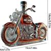 Whiskyflasche Motorradform 11 oz Neuheit Glas Karaffe 3D Gravur Kreativ Für Männer Motorradfahrer/Alkohol Liebhaber Sammler-jinmu3