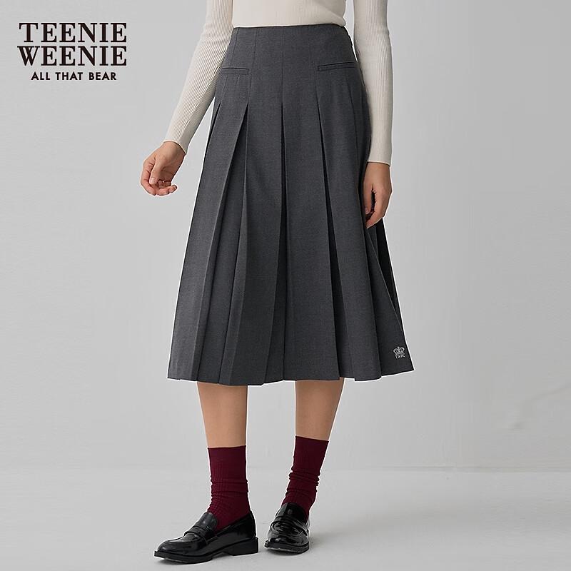 Teenie Weenie Women's Pleated A-line Skirt