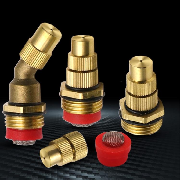 Nastavitelná postřikovací hlavice, tryska na mlžení vody, zahradní zavlažovací postřikovač s filtrem