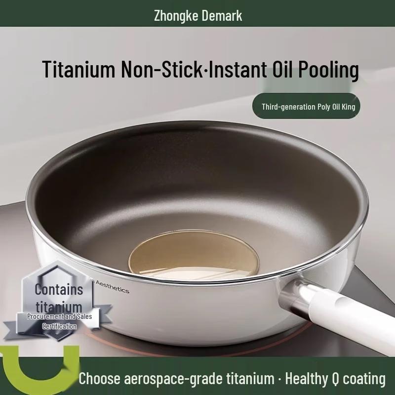 DUMIK Titanium Ceramic Non-Stick Frying Pan