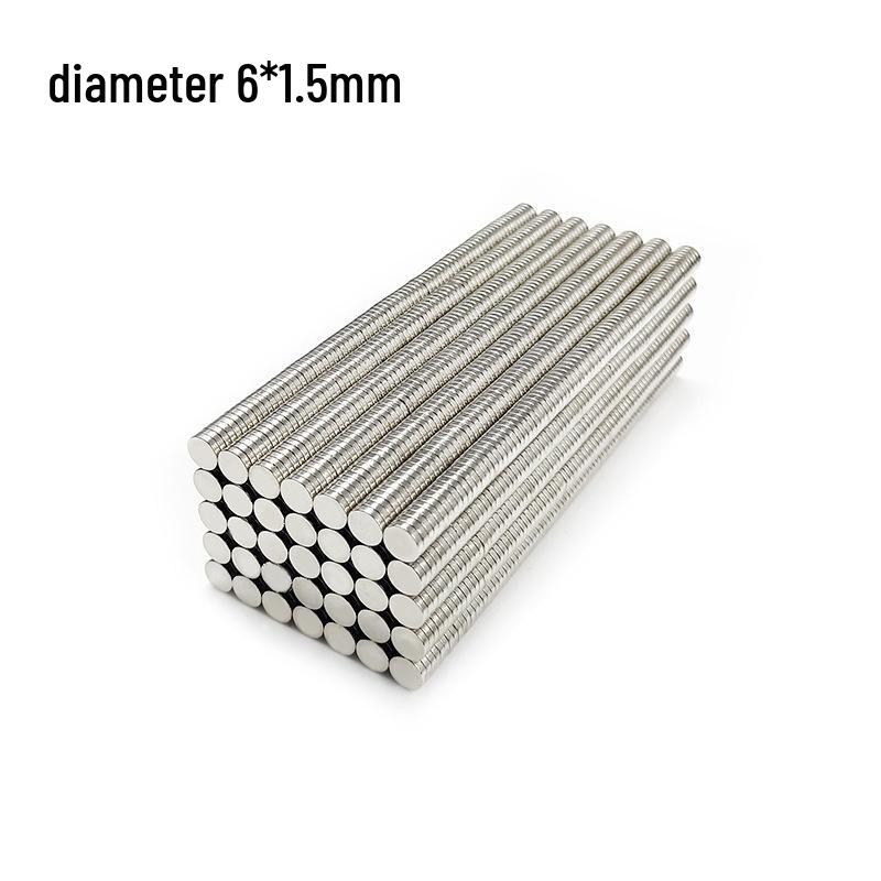 Neodymium Iron Boron Super Strong Double-Sided Refrigerator Magnets - Round & Square