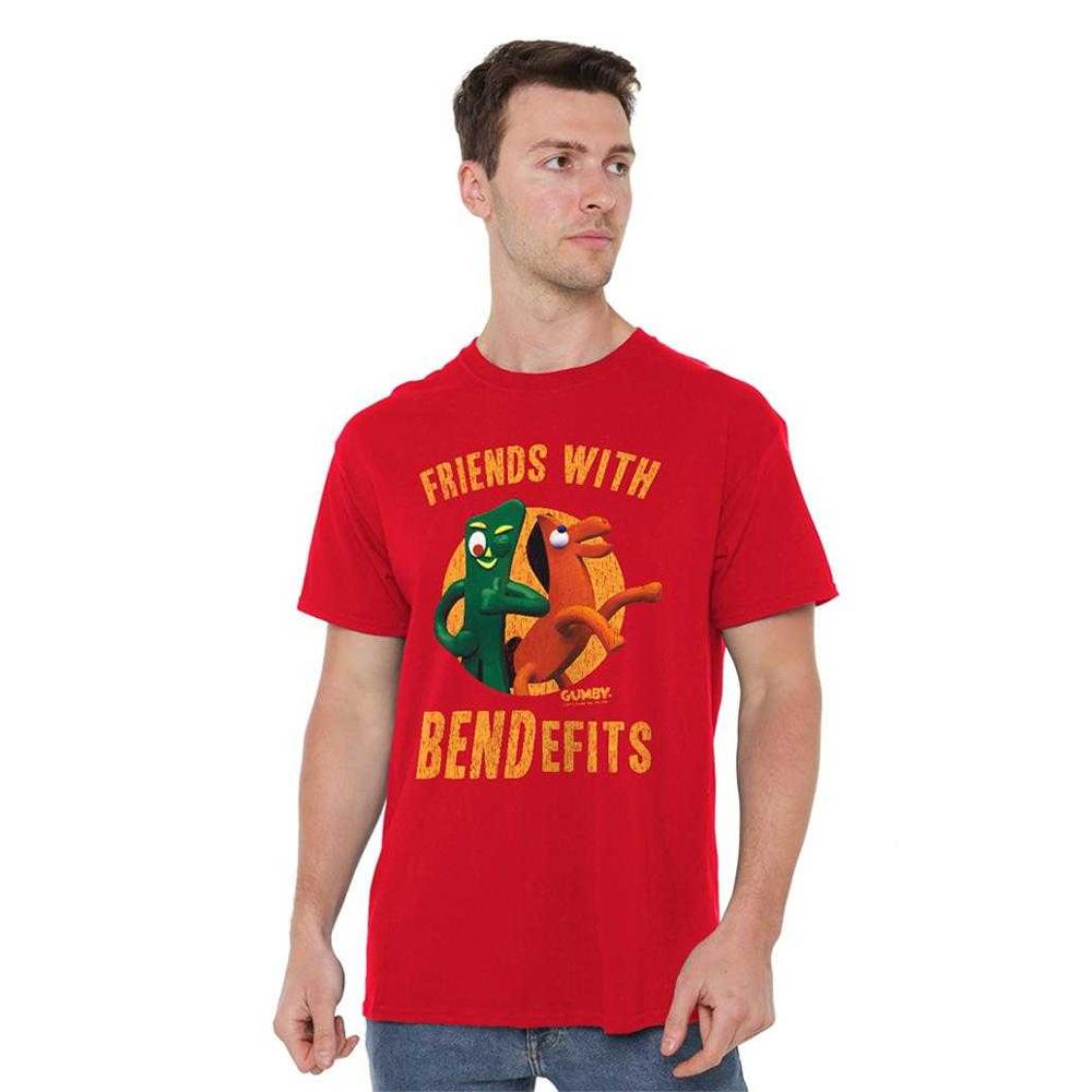 Gumby Unisex Adult Bendefits T-Shirt