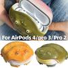 Ugly Frog Earphone Hard Case Funny Unique Protective Shell Sleeve Creative Cover for AirPods 4/pro3/Pro2 Generation Accessories