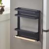 Wallmounted Rack Magnetic Folding Refrigerator Kitchen Storage Solution