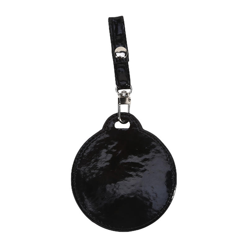 Protective Round Badge Case 58/75Mm Waterproof Transparent Window Display Bag With Hangable Fan Supplies 1/2 Pcs