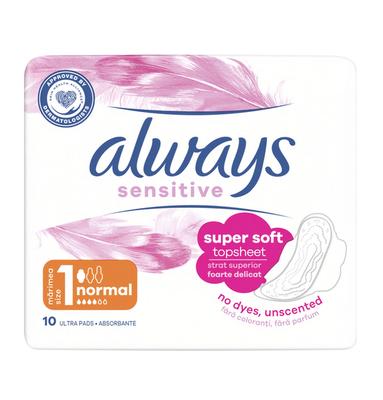 Always Ultra Slipeinlagen Normal Plus Weich Wie Baumwolle 10 Stück
