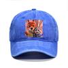 Cartoon Anime Retro Print Baseballkappe Judy Nick Sonnenhut Verstellbar Frühling Sommer Mode Golfkappe Dropshipping