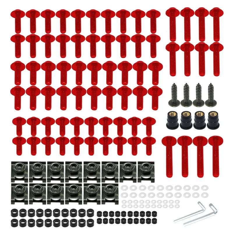 177PCS Motorcycle Screws Nut Kit For DUCATI Scrambler 800 MONSTER 696 937 821 Multistrada 1200S V4S Desert X Fairing Protector