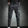 Camouflage-Freizeithose für Männer im Frühling und Herbst, schmal geschnittene koreanische Version, elastische Taille, modischer Trend, Leggings, Arbeitshose