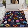 Classic Music Vintage Vinyl Record Carpet Rugs for Living Room Bedroom Sofa Kitchen Bathroom Non-Slip Floor Mats Kitchen Rug