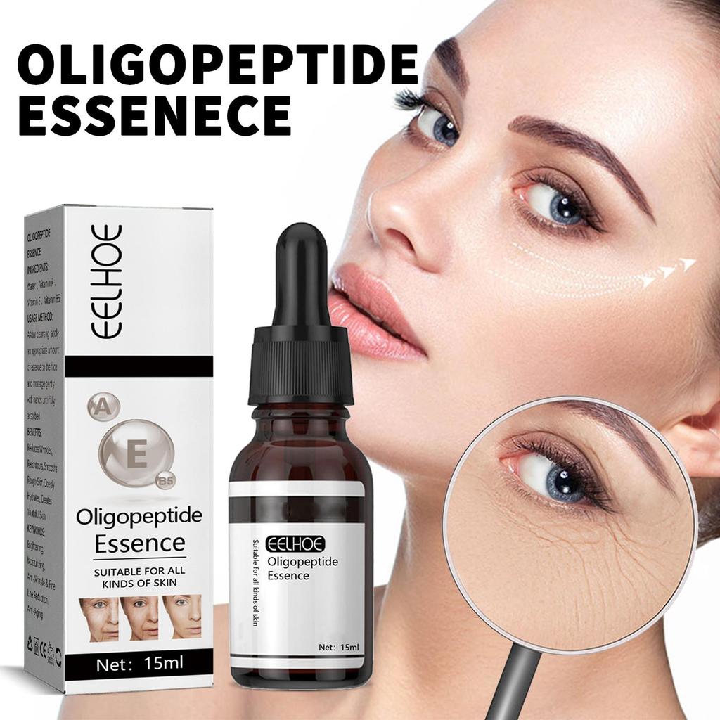 EELHOE Oligopeptide Facial Essence Deep Hydration Moisturizing Firming Facial Skin Daily Care Essence