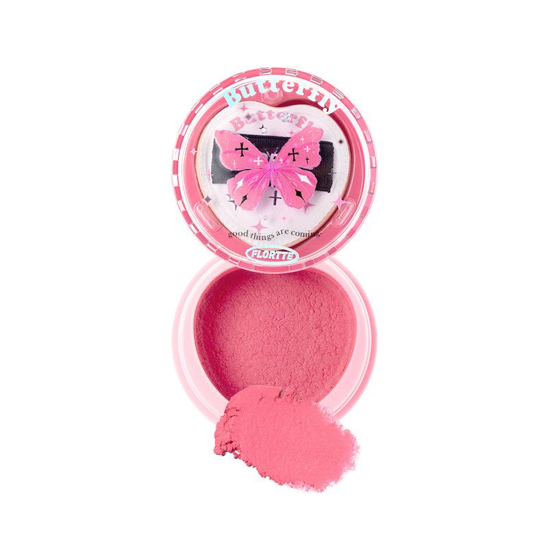 FLORTTE Cream Blush for Cheeks Face Makeup,Radiant Finish, Hydrating,Creamy,Lightweight & Blendable Color,Vegan & Cruelty-Free