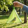 Breathable Mesh Bird Carrier Bag Large Space Anti Fly Pet Transport Cage Triangular Folding Parrot Travel Cage Four Seasons