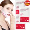3pcs V-Shaped Mask, 4D Ear-Hanging V-Shaped Chin Firming Mask, Firming And Lifting Facial Skin, Mask