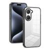 KEYSION Transparent Phone Case for VIVO Y03 Y03t Soft TPU+PC Anti-slip HD Clear Shockproof Phone Back Cover for VIVO Y18 Y28s 5G