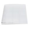 Transparent Binder Photo Organizer Badge Storage Book Perforated Ring Collection Folder 6 Pages(Shell 9 Hole Inner Page