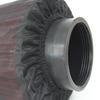 R-EP Universal Car Cone Air Filter Protective Cover Waterproof Oilproof Dustproof for High Flow Air Intake Filters Black