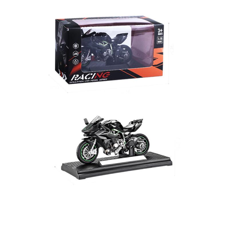 1:18 Diecast Motorcycle Model - Sports Bike Ornament & Sliding Toy, Perfect Birthday Gift for Boyfriend
