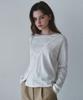 Wednesday Oasis For Woman Diagonal Button Round Knit_Ivory(Wc26Kn07)