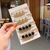 6 Pcs Set Artificial Pearl Waist Pin Clips for Trousers Pants Skirts Dress Waistline Adjusting Shirts Sweater Brooch