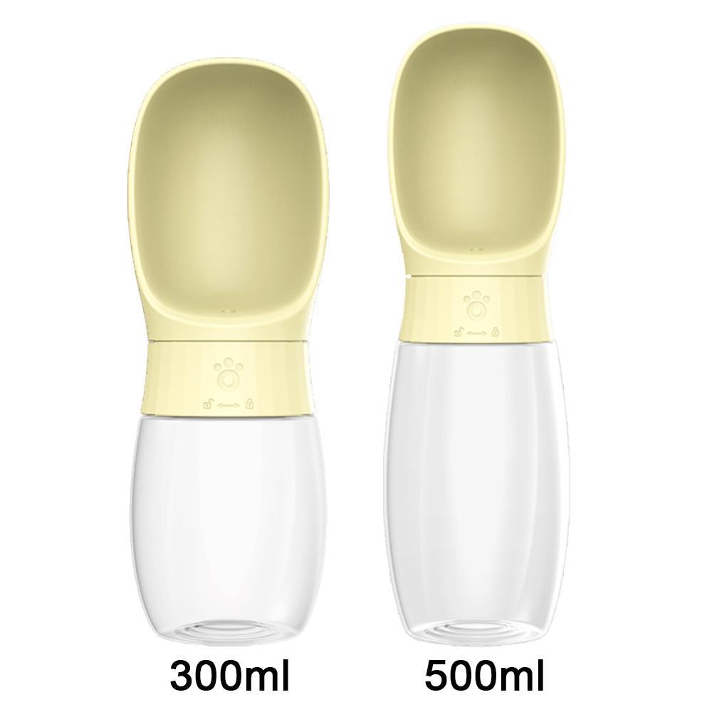 

Puppy Water Bottle Portable Dog Drinking Bowls For Small Big Dogs Cat Outdoor Leakproof Pet Water Dispenser Feeder Pug Supplies 300ml