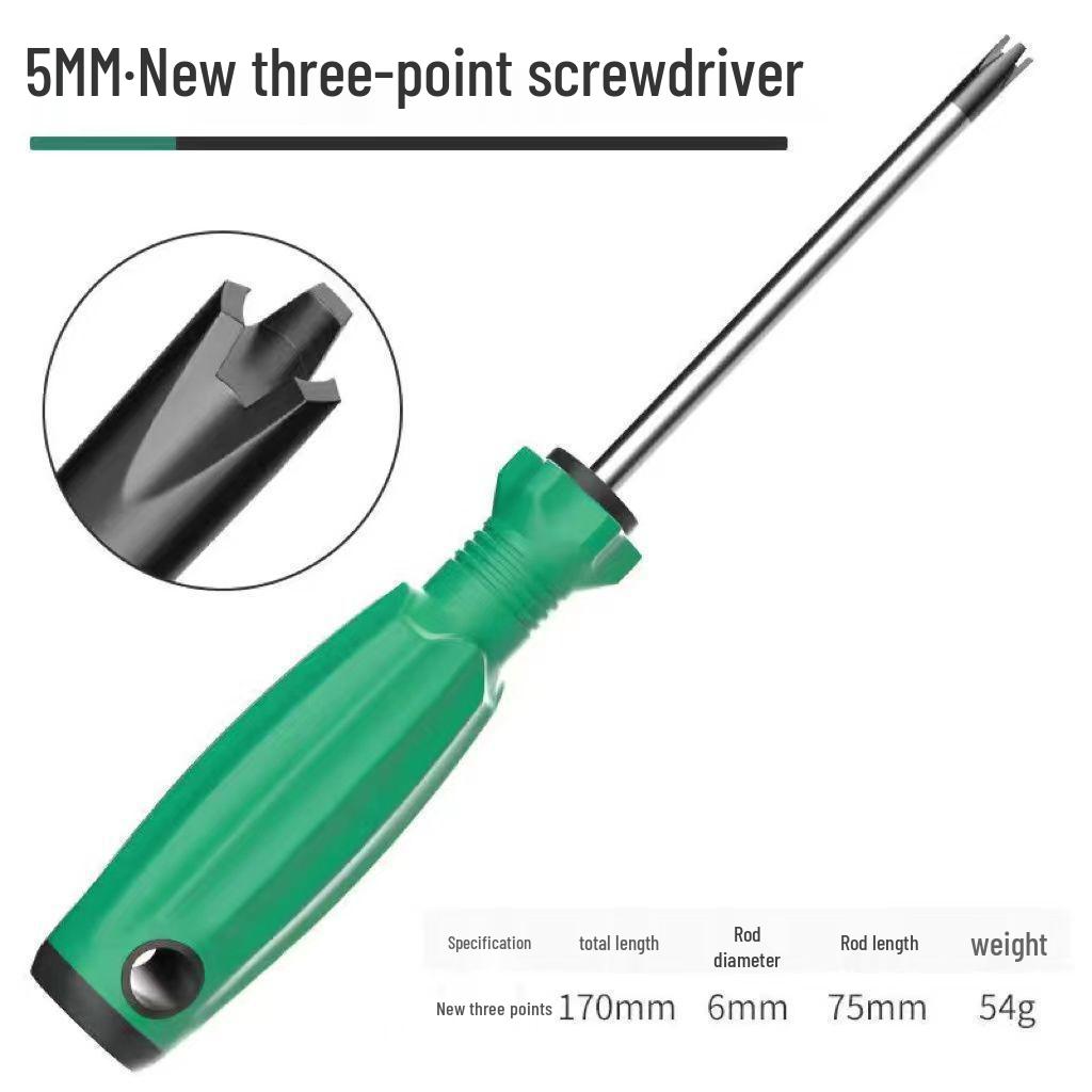 Triangle U & Y-Type Multi-Function Non-Slip Socket Screwdriver Tool