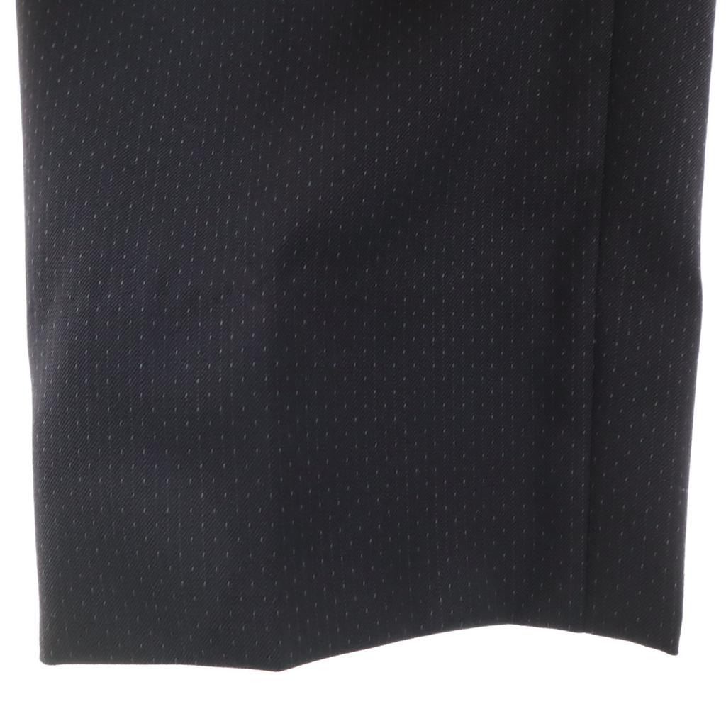 Emporio Armani Stripe Pants Suit Setup 48 Black Series Men's Used