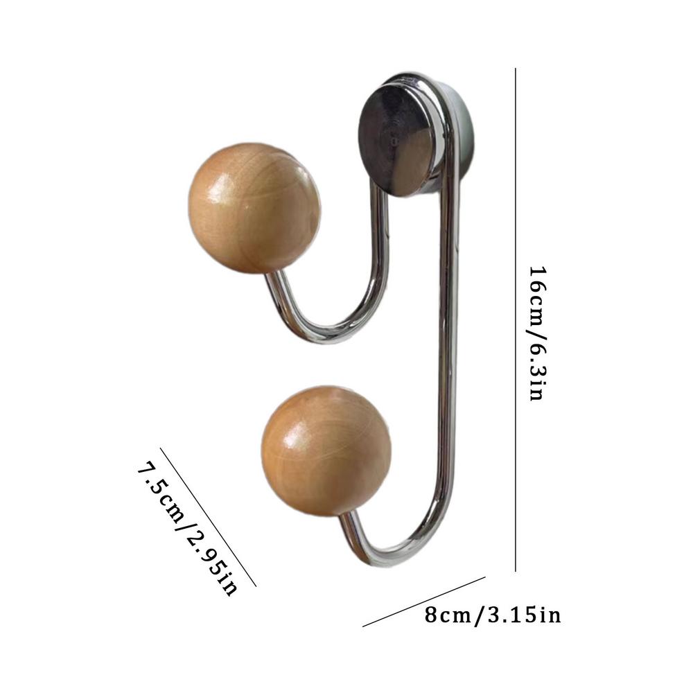Strong Magnetic Hooks Heavy Duty Hanger Swivel Hooks Wall Mount Decorative Coat Hanger For Cruise Cabin Locker Kitchen &
