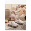 Cotton Slippers, Women's Headscarves, Warm and Fluffy Thickened Soft-soled Home Shoes