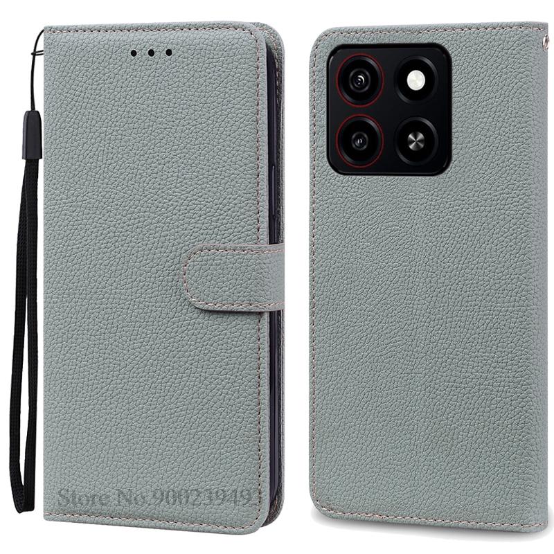 For ZTE Blade A35 Back Cover Phone Case For ZTE Blade A35 Case Soft Silicone Wallet Leather Flip Cover For ZTE Blade A35 Fundas