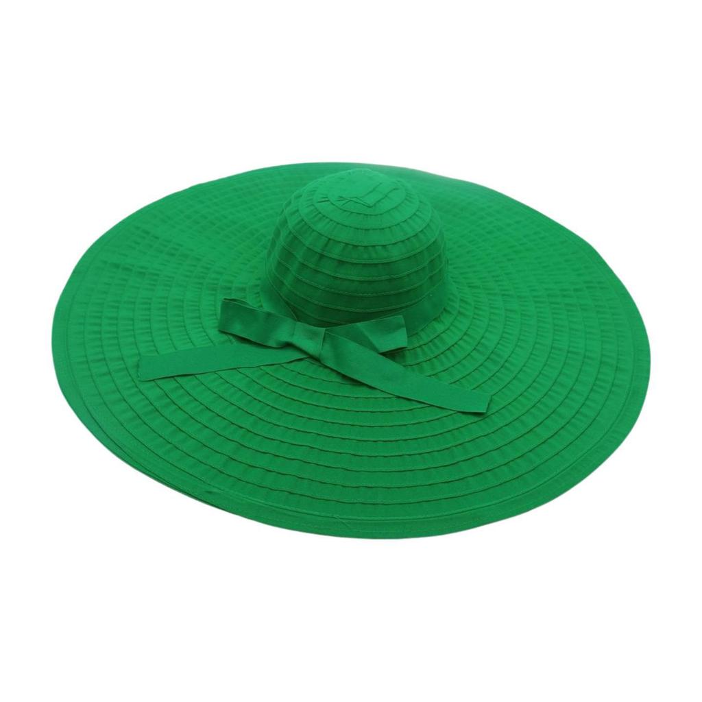 Vacation Foldable Hat, Oversized Brim, Sunshade, Sunscreen Hat, Simple Solid Color, Big Lotus Leaf Is A Hat.